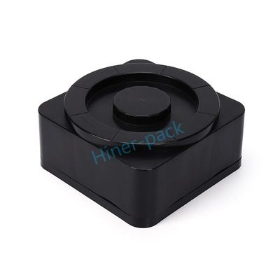 comprare 6 pollici nero ESD a basso rilascio di gas Wafer Carrier Box ROHS certificato materiale PP conduttivo online manufacture
