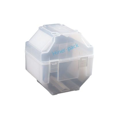 comprare 8 pollici Verticale Wafer Cassette Box semitrasparente PP Materiale Wafer Box di stoccaggio conforme SGS online manufacture