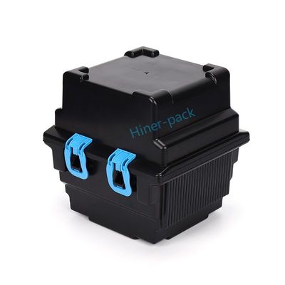comprare 6 pollici 150mm Wafer nero ESD Box di stoccaggio per il trasporto sicuro online manufacture