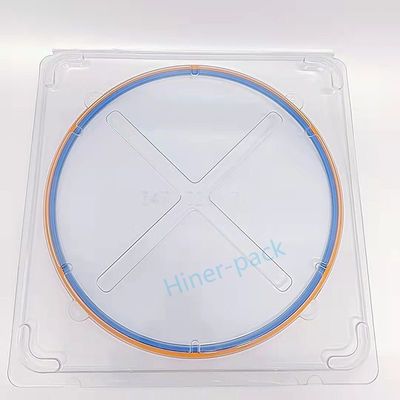 comprare ODM Flex Frame 12 Inch Single Silicon Wafer Box Materiale PET RoHS Compliant Usato in Wafer Fab online manufacture