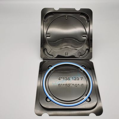 comprare OEM Single Silicon Black Wafer Box Shipper Wafer Processo di produzione online manufacture