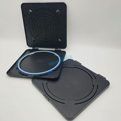 comprare 8 pollici Black Square Single Wafer Carrier Trays personalizzati per l'uso in camera pulita online manufacture