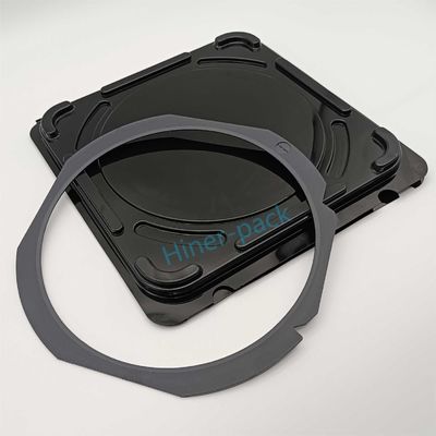 comprare HWS Silicon Wafer Frame Dicing Ring Materiale PPS nero per spedizionieri di wafer online manufacture