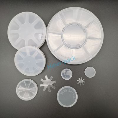 comprare OEM 1 pollice Single Wafer Coin Shipper PP Wafer Carrier online manufacture