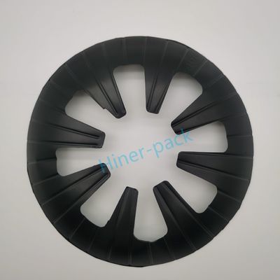 comprare 8 pollici nero ESD Wafer Cap Buffer Round riciclabile online manufacture