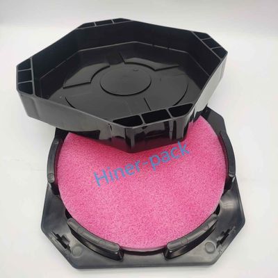 comprare Imballaggio di wafer semiconduttore 12 pollici nero materiale PP conduttivo Wafer orizzontale online manufacture