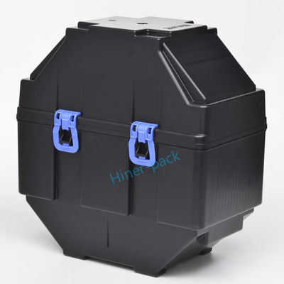 comprare 12 pollici 300mm Black Flex Frame Wafer Box Wafer Carrier Include copertura inferiore Snap Latch online manufacture