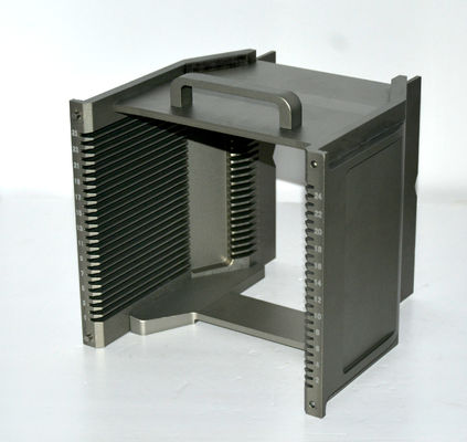 comprare Anti-statico 8 pollici 25 slot metallo wafer cassetta materiale verticale di alluminio online manufacture