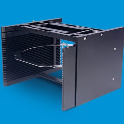 comprare 6 pollici 25 slot wafer metal cassetta anti-statico di sigillamento pacchetto di prova cassetta online manufacture