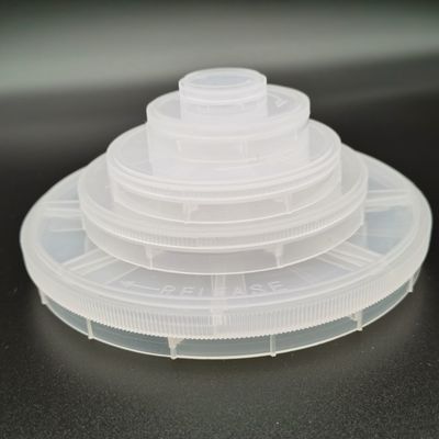 comprare Confezionamento a singolo chip Wafer Box di spedizione PP naturale a basso rilascio di gas per l'industria dei semiconduttori online manufacture