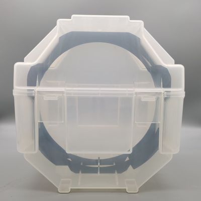 comprare Scatola di spedizione di wafer trasparente da 8 pollici per il trasporto e lo stoccaggio con basso rilascio di gas online manufacture