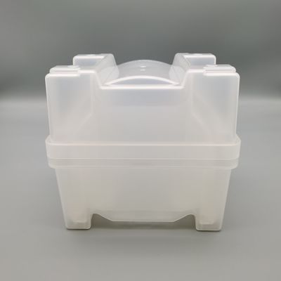 comprare 6 pollici 150mm Wafer Box di spedizione PP base coperchio cassetta set colore trasparente con alta compatibilità online manufacture