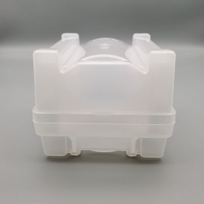 comprare Scatola per la spedizione di wafer 4 pollici 100 mm Cassette di wafer di classe PP trasparenti da stanza pulita online manufacture