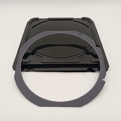 comprare Cartuccia di plastica nera con telaio flessibile e pellicola blu per protezione e conservazione online manufacture