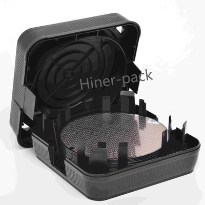 comprare Box di spedizione Wafer da 8 pollici Black Wafer Stack Box Antistatico Orizzontale Usato per Wafer Fab online manufacture