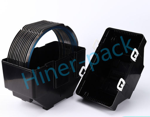 SGS conforme Wafer Flex Frame 12 pollici 300mm Materiale PP conduttivo Wafer Box di stoccaggio