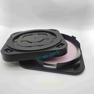 Cartone portante wafer orizzontale da 12 pollici Shipper nero utilizzato in wafer Fab conforme SGS